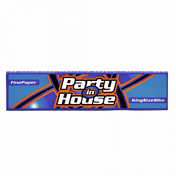   Party in House - King Size Slim - Fine Blue