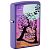  Zippo 48638 - Skull Tree - Purple Matte