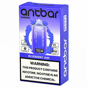 POD- Smoant Antbar SA (8.000 ) - Blueberry Jam - 2% (1 .) Sale !!!