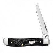 Нож перочинный Zippo - Rough Black Synthetic Mini Trapper (50573)