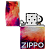 Zippo 48982 - ZIPPO Tie Dye - 540 Tumbled Chrome