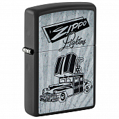  Zippo 48572 - Car Design - Black Matte