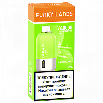 POD- Funky Lands by Elf Bar - Vi 10.000  -  -  - 2% (1 .)